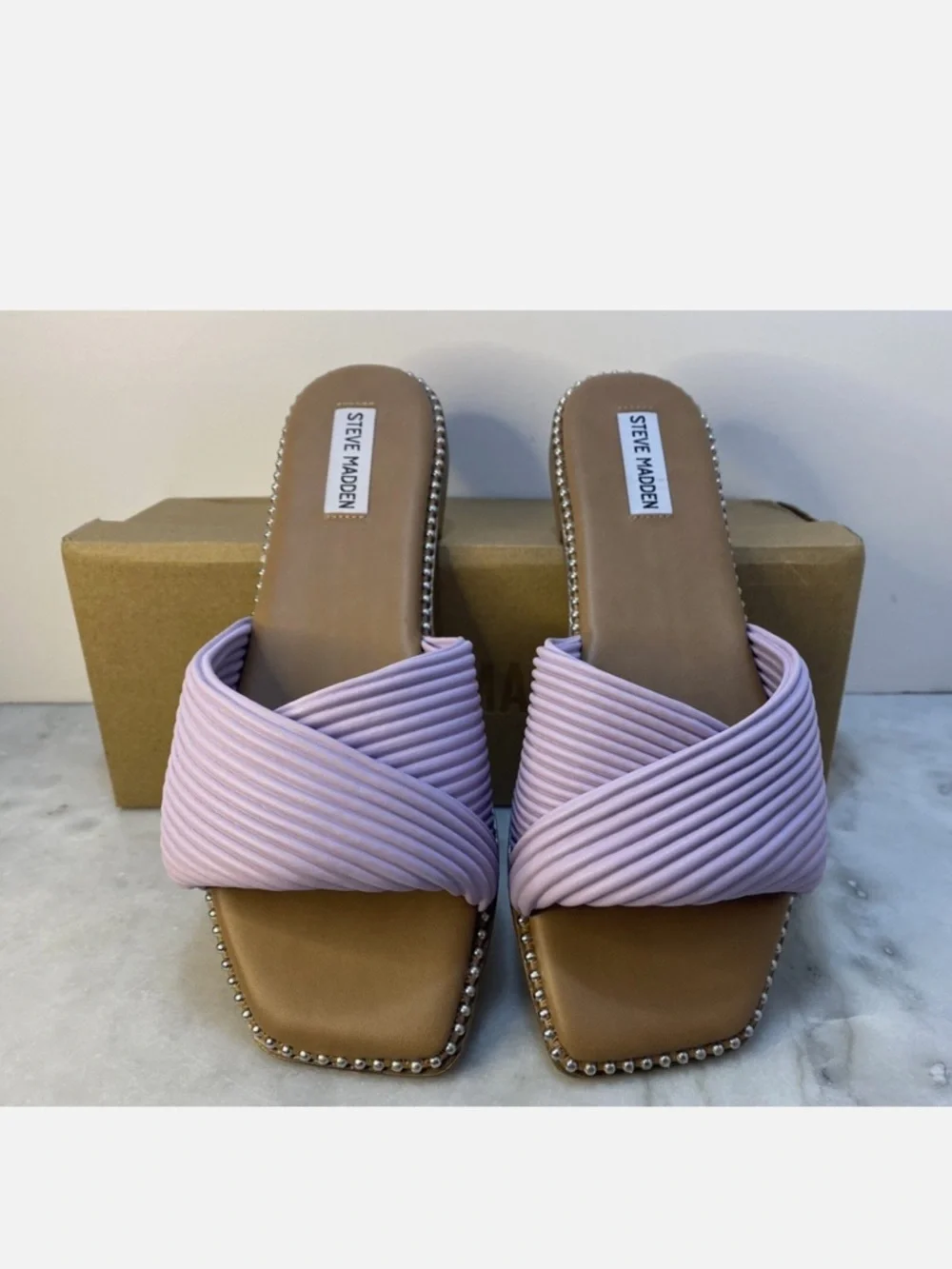 Steve Madden Ravina Slides - Picture 1 of 4